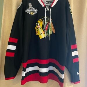 Blackhawks Hockey,Reebok Men's Jersey,L